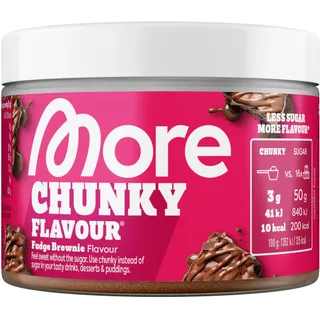 MORE Nutrition More Chunky Flavour  Fudge Brownie 150g 