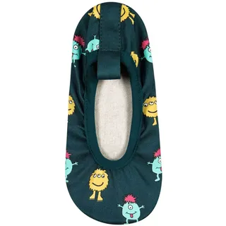 s.Oliver Sustainable Gymnastik Schläppchen Kinder 6700 - blue coral 27-28