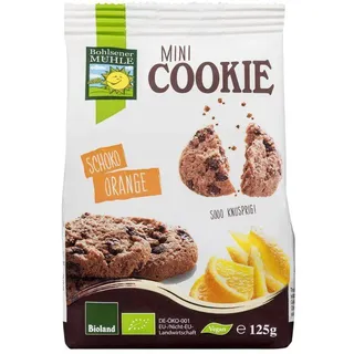 bohlsener m�hle Bohlsener Mühle Mini Cookie Schoko Orange bio
