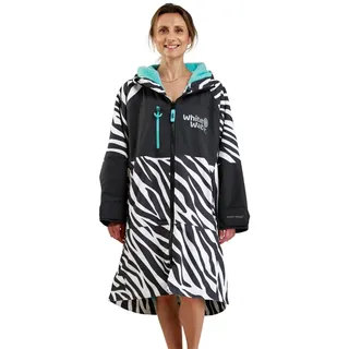 WHITE WATER HARD-SHELL ROBE 2027 zebra print/blue - M