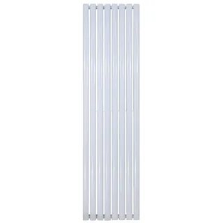 Belrad Paneelheizkörper Vertikal 1800 x 472 mm 1640 W weiß Mittelventil