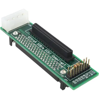 InLine InLine® SCSI-SCA U320 Adapter, 80pol Buchse auf 68pol mini Sub D Buchse