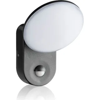 LED Aussenleuchte IP65 Bewegungsmelder Wand Leuchte anthrazit Sensor 15W SEBSON - Grau/Weiß