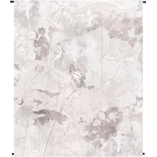 Wandobjekt MODERN WALL, Rosa - Taupe - Beige - Polyester - 120 x 140 cm