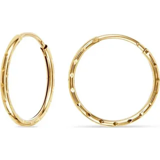 FAVS Creolen 88403223 Gelbgold 375