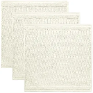 for frottana Seiftuch 30 x 30 cm beige 3 St.