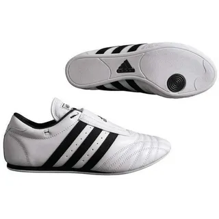 adidas SM II Kampfsportschuhe, Weiß W Schwarz Streifen, 47 1/3 EU - 46 2/3 EU
