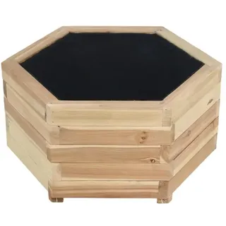 Sechseckiger Hochteich, ca. 58 x 50 x 28 cm