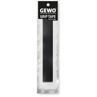 Gewo Griffband – Selbstklebend, 27 x 520 mm | Tischtennis Grip Tape - Schwarz – Komfortabler Halt & Schweißabsorption