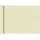 75 x 400 cm Creme Oxford-Gewebe