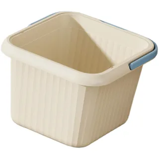 Sharplace Fußbadewanne, Fußbadewanne, leicht, praktisch, multifunktional mit Griff, Pediküre, Heimgebrauch, mit Massagepunkten, Blau