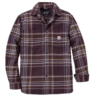 CARHARTT Relaxed Fit Flanellhemd Lila L
