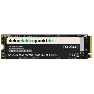 512GB M.2 NVMe Gen4 SSD Festplatte passend für Dell Vostro 15 3000 (3581)