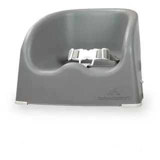 Bebeconfort Essential Booster, Sitzerhöhung, ab einem Alter von 6 Monaten bis 3 Jahren, bis 15 kg, Warm Gray