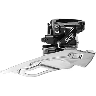 Shimano Deore XT Trekking FD-T8000 Umwerfer Schelle hoch 3x10 Down Swing Schwarz 2017 Mountainbike