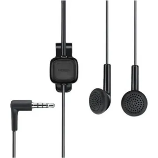 Nokia WH-102 Stereo Headset schwarz bulk - Schwarz