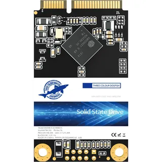 Dogfish SSD MSATA 500GB Solid State Drive Ngff Internen Desktop Computer 6Gb/s High Performance Festplatte Für Desktop Laptop (500GB, MSATA)