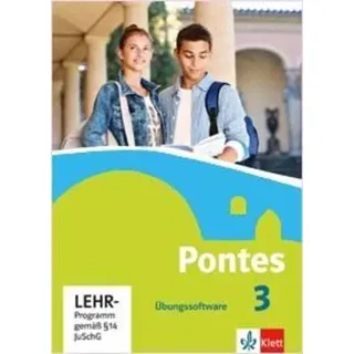Pontes 3 Übungssoftware mit Vokabeltrainer, CD-ROM 3. Lernjahr