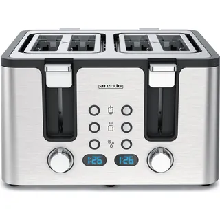 Arendo Toaster Silber