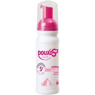 Douxo S3 Calm Itch Relief Leave on Mousse für Hunde und Katzen – Hypoallergener Duft