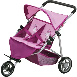 Knorrtoys 16774 - Tandem Buggy Duo UMA.Das Einhorn,