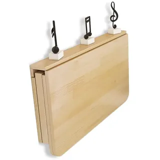 Wandklapptisch Aus Massivholz, Klapptisch Wandtisch, Platzsparender Schwimmender Schreibtisch Küchentisch Kindermöbel Laptoptisch Esstisch (Größe : 80x50x33cm)