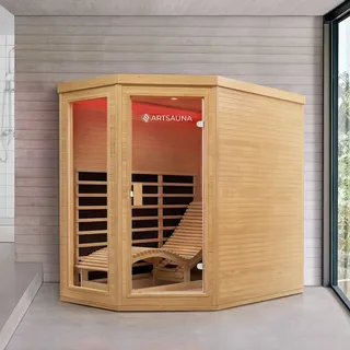 Artsauna Kolding mit Triplex-Heizsystem