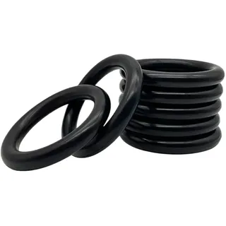 10 Stück Nitrilkautschuk-O-Ringe, 38mm x 48mm x 5mm, 48mm AD, 38mm ID, 5mm Breite, Schwarz