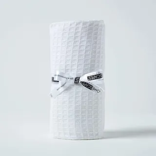 Homescapes BABYDECKE Waffelpiqué 125/150 cm, Bio-Baumwolle,
