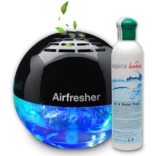 Aspira Home Lufterfrischer mit Ionisator - Duftzerstäuber - Airfresher bowl inkl. 250 ml Aloe Vera Duftstoff ohne Farbstoffe