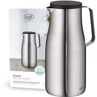 Alfi Isolierkanne STUDIO TT 1,5 Liter, Thermoskanne, silber