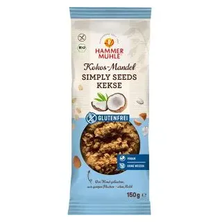 Hammermühle Simply Seeds Kekse Kokos/Mandel 150 g