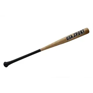 Unbekannt Baseballschläger Holz Natur 34"