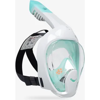 Schnorchelmaske ohne Tasche Easybreath Kinder 6–10 Jahre XS grün