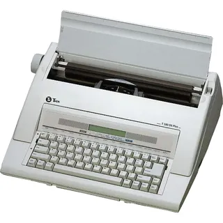 TWEN Schreibmaschine T 180DS Plus 583 mit Display portable weiß