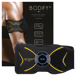 Bodify® 2in1 EMS Arm & Bein Trainer Max - Gezielte Stimulation der Arm & Bein Muskulatur! - Muskelaufbau - Stimulationsgerät Arm Bein Muskeln - Muskeltrainer für Männer und Frauen Das ORIGINAL
