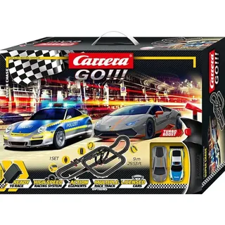 Carrera Go!!! 62558 Super Chase" Autorennbahn Fachhandelsbahn/Grundpackung Mehrfarbig