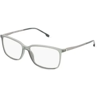 Boss 1185/IT Herren-Brille inkl. Gläser Vollrand Eckig Acetat-Gestell 56mm/15mm/145mm, grün