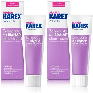 2x Mama Karex Zahnpasta 2x75 ml