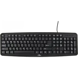 Titanum TK102 Tastatur Schwarz - Schwarz