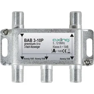 Axing BAB 3-10P Kabel-TV Abzweiger 3-fach 5 - 1218 MHz,