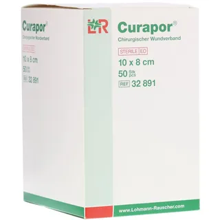Lohmann & Rauscher Curapor Wundverband steril 10x8cm 50 st