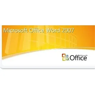Microsoft Word 2007 Win32 English AE CD