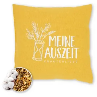 herbalind Duftkissen Kräuterkissen - MEINE AUSZEIT - gelb gelb