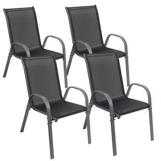 Albatros Kuba Gartenstühle 4er Set