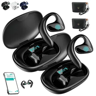 2026 Upgraded Sonabuds üBersetzer, Sona Buds üBersetzungskopfhöRer, Sonabuds Ki üBersetzer KopfhöRer, Echtzeit-üBersetzung, UnterstüTzt 156 Sprachen, Geeignet FüR Reise Business Studien (2,A)