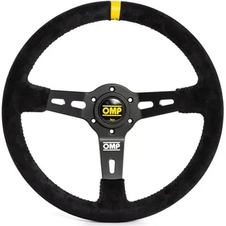OMP Racing Lenkrad OMPOD/2055/N Ø 35 cm Schwarz Schwarz/Amarillo - Schwarz
