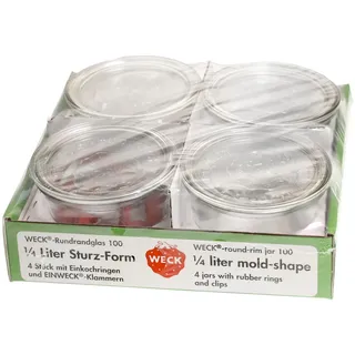 Weck Sturzglas 250 ml 4 St.