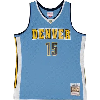Mitchell & Ness NBA Denver Nuggets Nikola jokic Swingman Trikot Blau