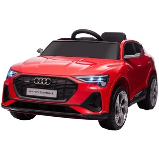 Homcom Elektroauto Kinderfahrzeug mit Fernbedienung rot